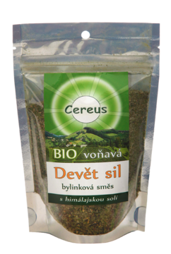 BIO bylinková Devět sil bylinková sůl 120g Cereus 